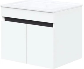 Dulap sub lavoar Puresa 60 cm, alb