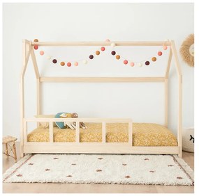 Covor Nattiot Wooly, 120 x 170 cm, bej - roșu