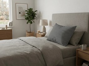 Fata de perna din policoton ALTERNA POLY 70x90 cm, gri
