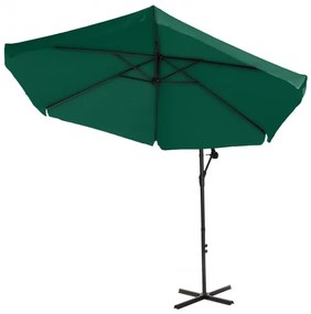 ShopJK UMBRELĂ DE SOARE PENTRU GRĂDINĂ 350 CM CAPPUCINO