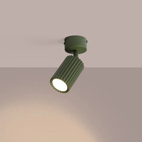 Sollux SL.1915 - Spot KARBON 1xGU10/10W/230V verde