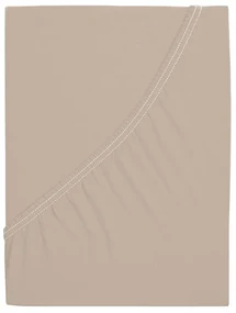 Cearșaf de pat jersey 4Home Ideal coffee , 90 x 200 cm, 90 x 200 cm