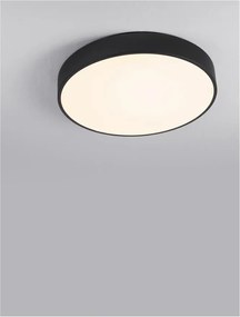 Plafoniera LED Luster negru, 50cm