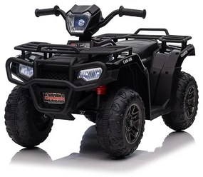 Mașină electrică Baby Mix Baby Quad, negru