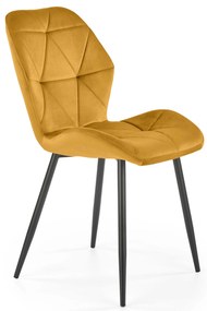 Scaun de sufragerie Kilsyth (muștar). Promo -7%. 1039690