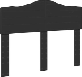 vidaXL Tăblie cap Stejar Negru 135 cm Lemn compozit