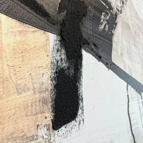 Tablou cu detalii pictate manual 70x100 cm Ash – Styler