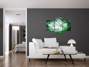 Tabloul abstract verde (90x60 cm)