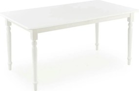 Masa extensibila NELSON, alb, 160/200x90x76 cm