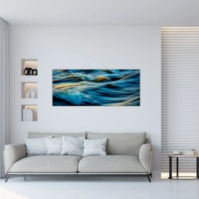Tablou - Valuri (120x50 cm)