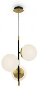 Lustra moderna 3 becuri E14 MOD048PL-03G NOSTALGIA Maytoni