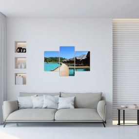 Tablou cu Maledive (90x60 cm)