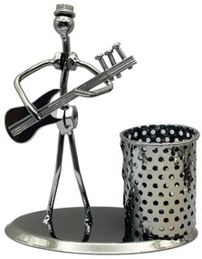 Instrumentist cu suport pixuri JIMMY, 12x13cm