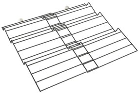 Organizator pentru mirodenii din oțel inoxidabil Lava – Metaltex