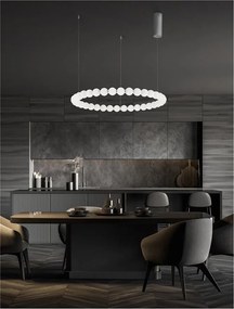 Lustra LED suspendata cu telecomanda design decorativ PERLA