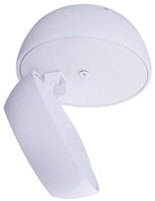 Spot LED aplicat directionabil de tavan/plafon OJOS 1 alb