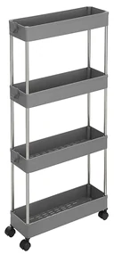 Raft multifunctional pe roti BALDA gri