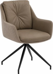 SCAUN TIP FOTOLIU ROTATIV ARMONY - IMITATIE PIELE - MARO