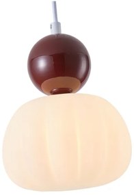 Lustră pe cablu 1xG9/7W/230V alb/maro