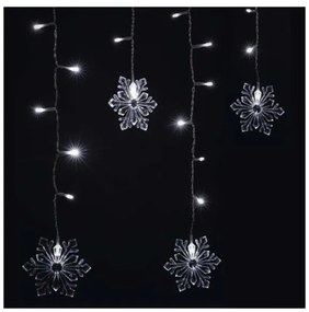 Perdea luminoasă LED de Crăciun 60xLED/1,35W 635x50 cm alb rece