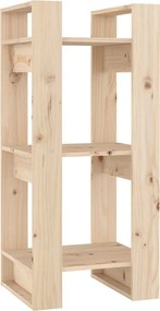vidaXL Bibliotecă/Separator cameră, 41x35x91 cm, lemn masiv pin
