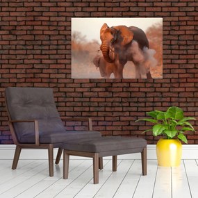 Tablou - Marele elefant african (90x60 cm)
