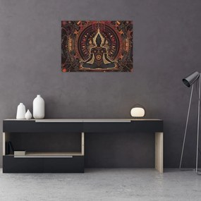 Tablou pe sticlă - Zen (70x50 cm)