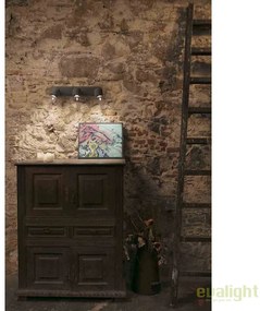 Aplica perete cu 3 spoturi directionabile STONE-3 gri 43502