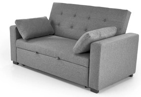 Canapea două locuri Paulito (gri). Promo -6%. 1092552