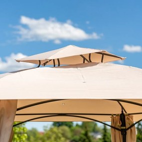 Foisor de gradina Gavi bej H270 cm
