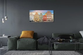 Tablouri canvas Gdańsk clădiri vechi oraș