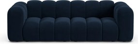 Canapea albastru-închis 228 cm Lupine – Micadoni Home
