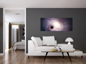 Tablou - Galaxii spiralate (120x50 cm)