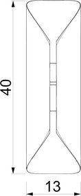 Aplica de perete BARBOS 2xG9/8W/230V maro
