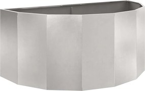 vidaXL Jardinieră Argintiu 120 x 60 x 50 cm Oţel inoxidabil