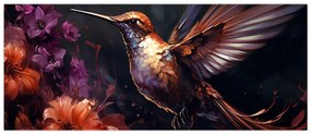 Tablou - Colibri (120x50 cm)