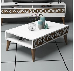 Masă de cafea Loop (Alb). 1089541
