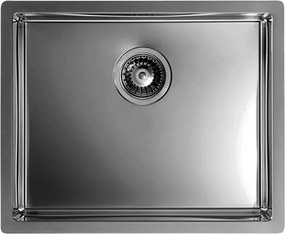 Chiuveta inox Alveus Quadrix 50 finisaj antracit 55x45 cm