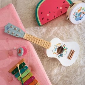 Chitară din lemn pentru copii Vilac animalele lumii Sarah Betz