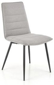 Scaun tapitat K493 gri - H92 cm