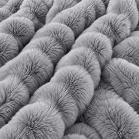 Pătură blană ecologică tip Chinchilla, 200x230 cm, CMI02