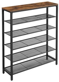 Pantofar DAVOR maro/negru