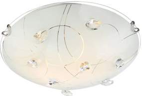 Globo Lighting Alivia plafon 2x60 W alb 40414-2