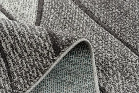 Covor Feel 5675/16811 Valuri gri si antracit si crem