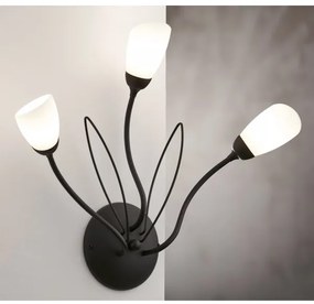 Jupiter 2059 - Aplică de perete GLORIOSA 3xG9/14W/230V, neagră