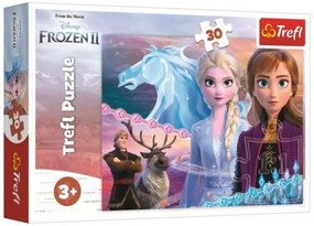 Puzzle Regatul de gheață II / Frozen II 30 piese 27x20cm