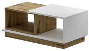 Măsuță de cafea Viana White and Oak