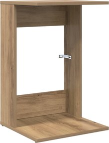 vidaXL Masă laterală Stejar Artizanal 40 x 38 x 62,5 cm Lemn compozit