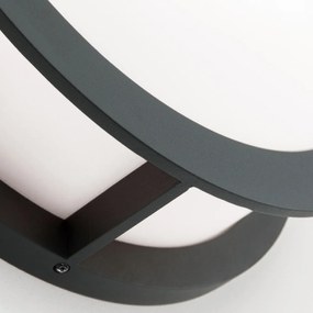 Plafoniera de exterior, protectie IP44, Henry antracit