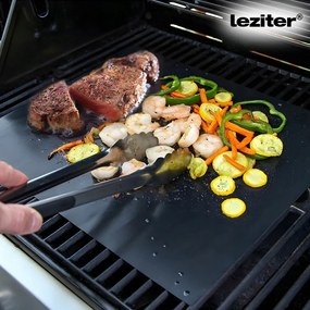 Tavă de copt cu grătar din teflon, 4 bucăți